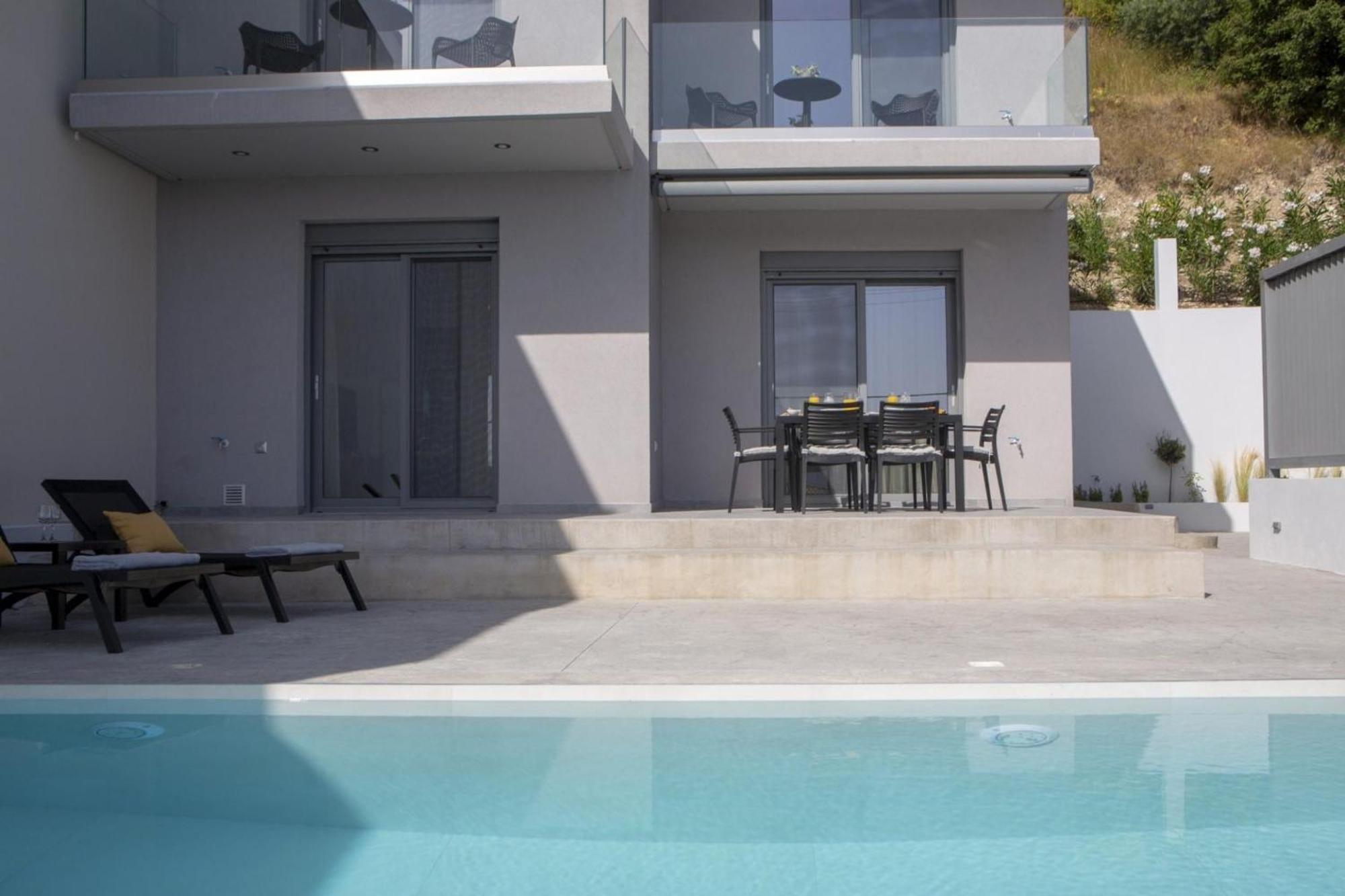 Aloft Luxury Villas Lefkada - Heated Pool Apolpaina Exteriér fotografie