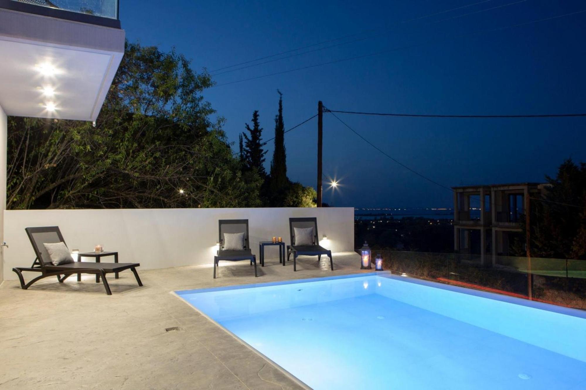 Aloft Luxury Villas Lefkada - Heated Pool Apolpaina Exteriér fotografie