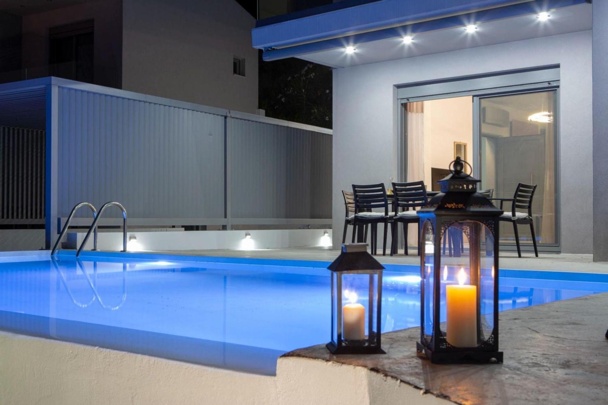 Aloft Luxury Villas Lefkada - Heated Pool Apolpaina Exteriér fotografie