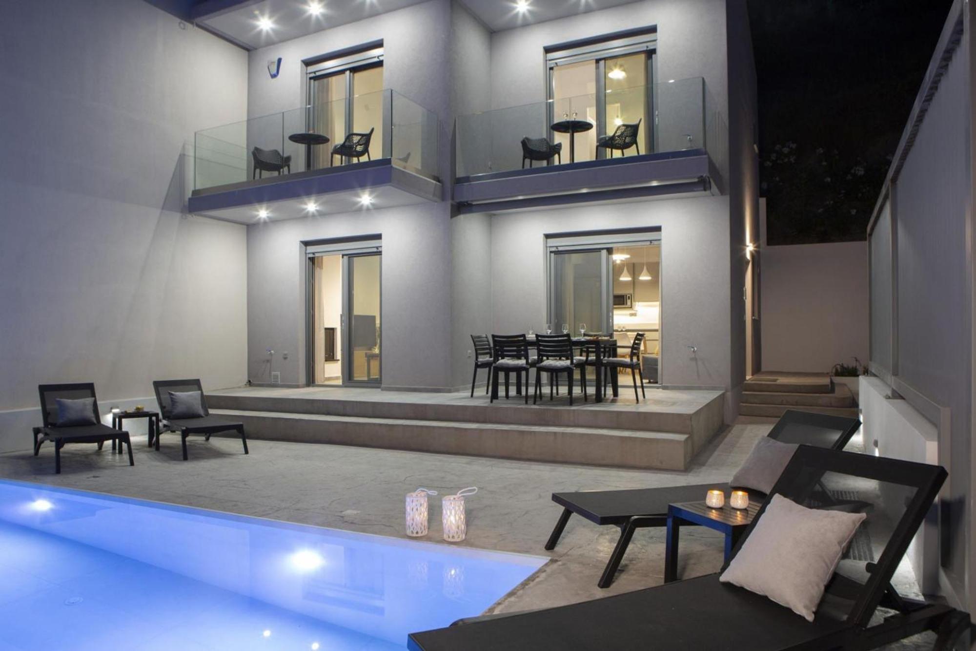 Aloft Luxury Villas Lefkada - Heated Pool Apolpaina Exteriér fotografie