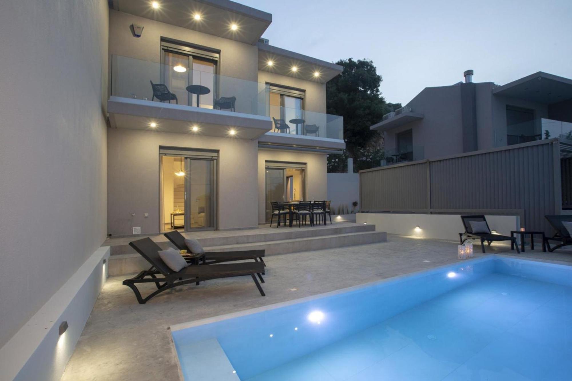 Aloft Luxury Villas Lefkada - Heated Pool Apolpaina Exteriér fotografie