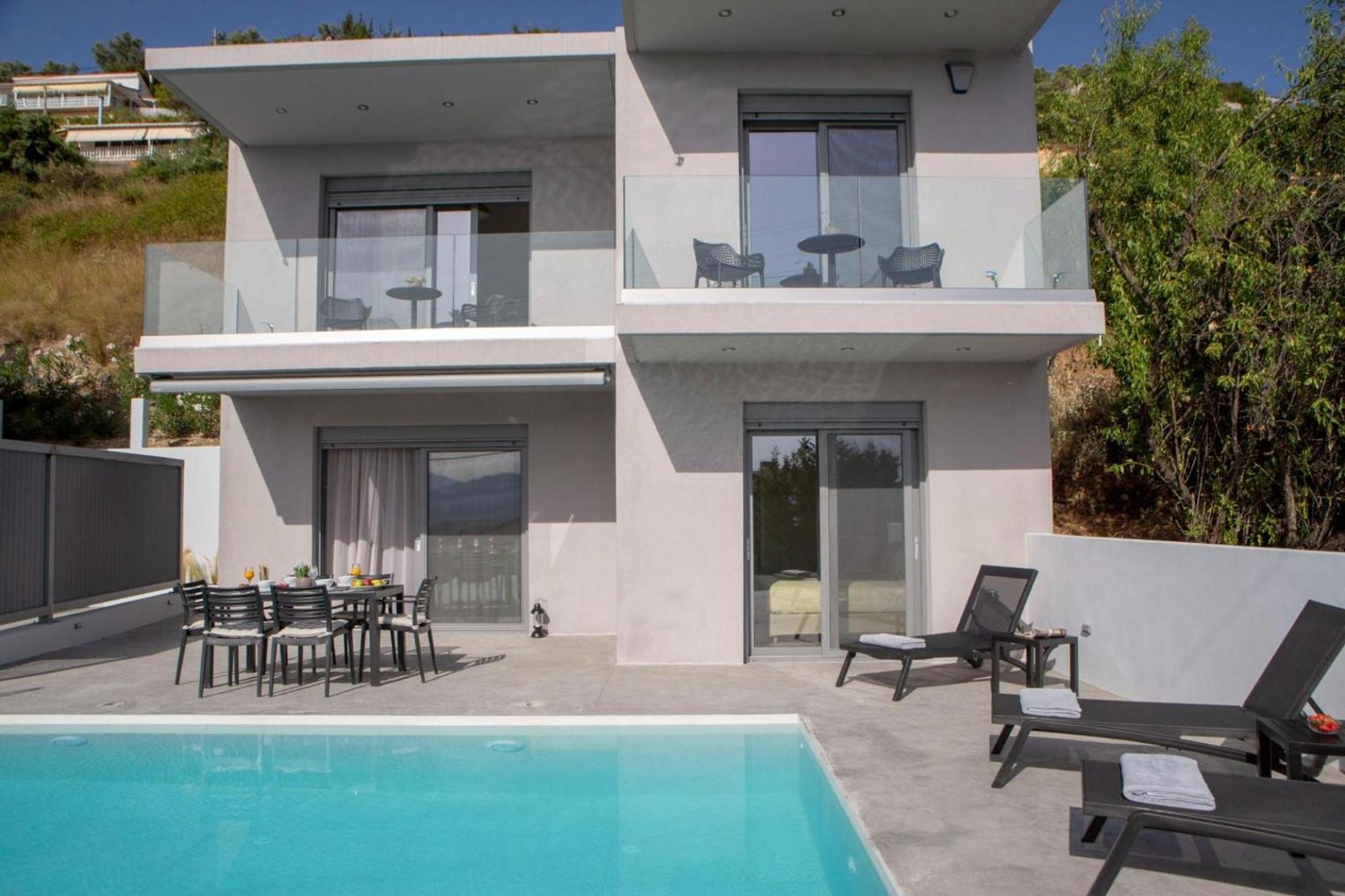Aloft Luxury Villas Lefkada - Heated Pool Apolpaina Exteriér fotografie