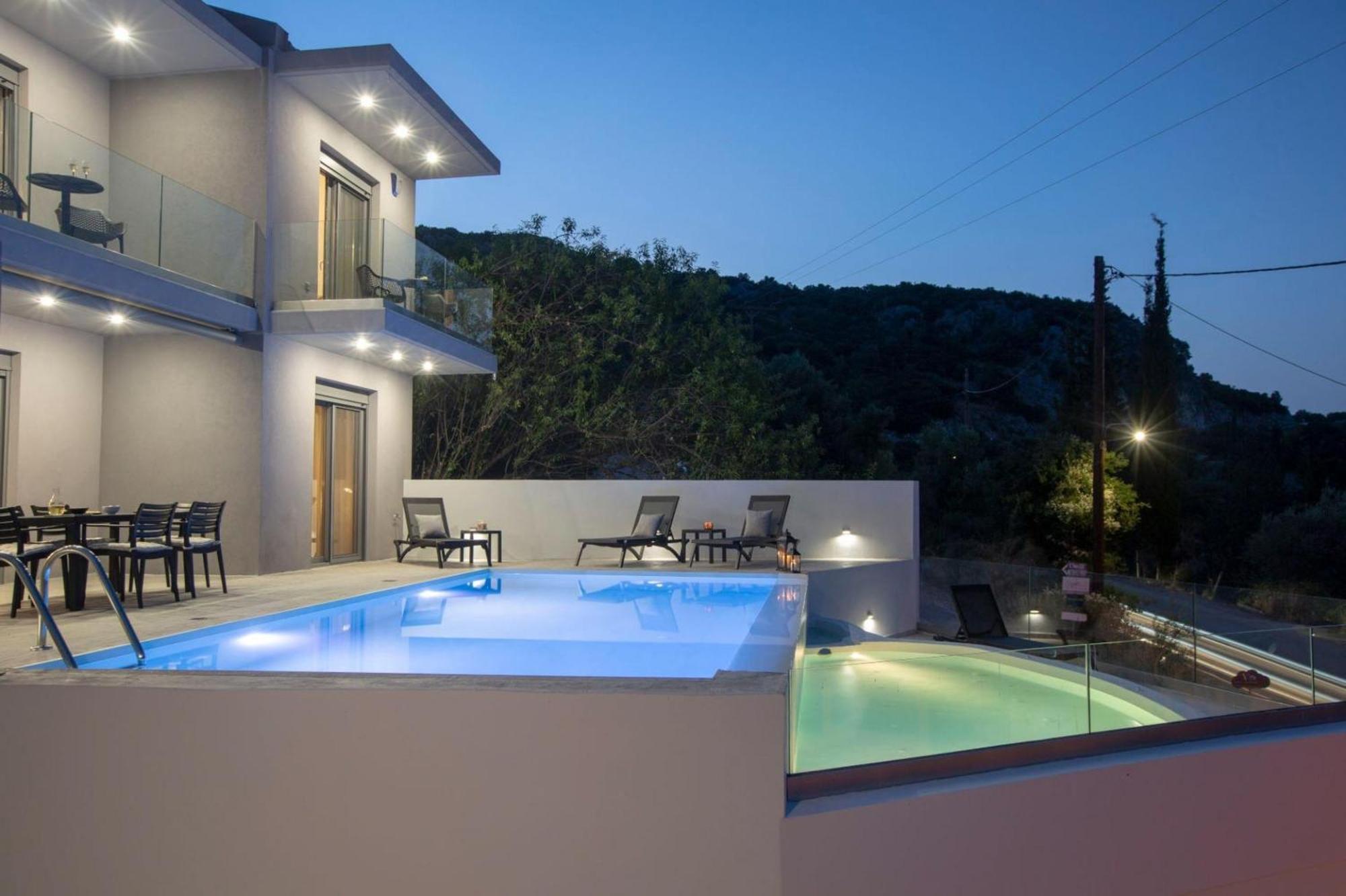 Aloft Luxury Villas Lefkada - Heated Pool Apolpaina Exteriér fotografie