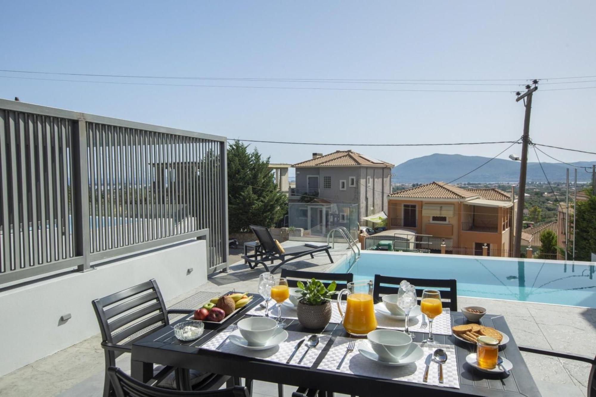 Aloft Luxury Villas Lefkada - Heated Pool Apolpaina Exteriér fotografie