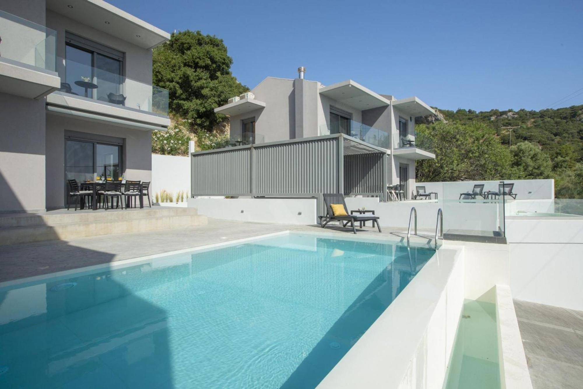 Aloft Luxury Villas Lefkada - Heated Pool Apolpaina Exteriér fotografie