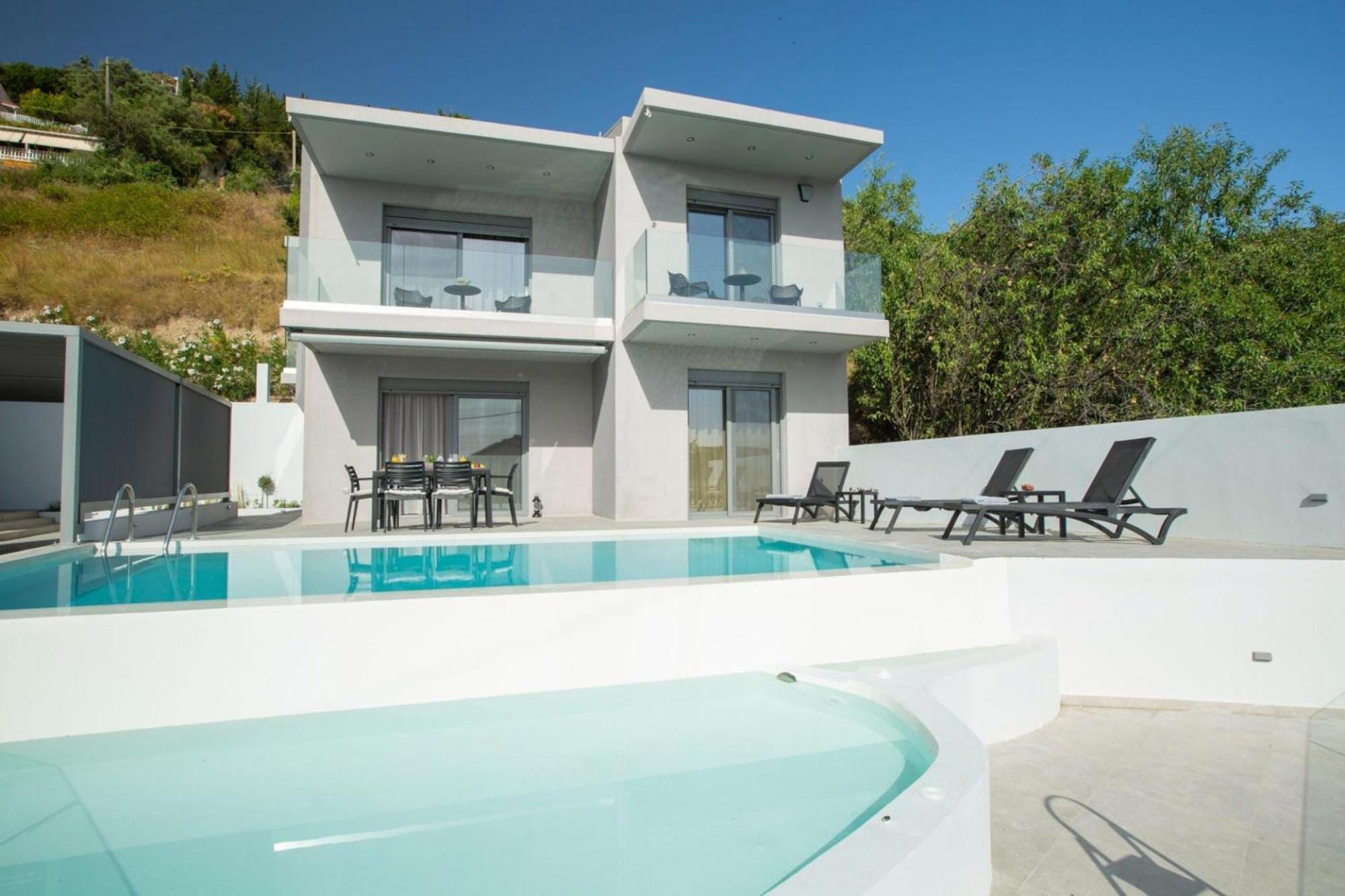 Aloft Luxury Villas Lefkada - Heated Pool Apolpaina Exteriér fotografie